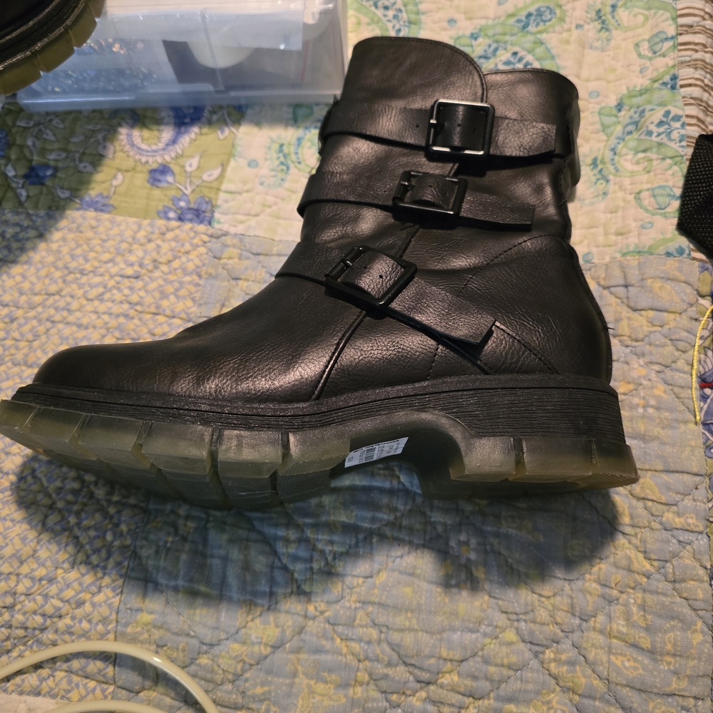 MIA Black Combat & Moto Boots